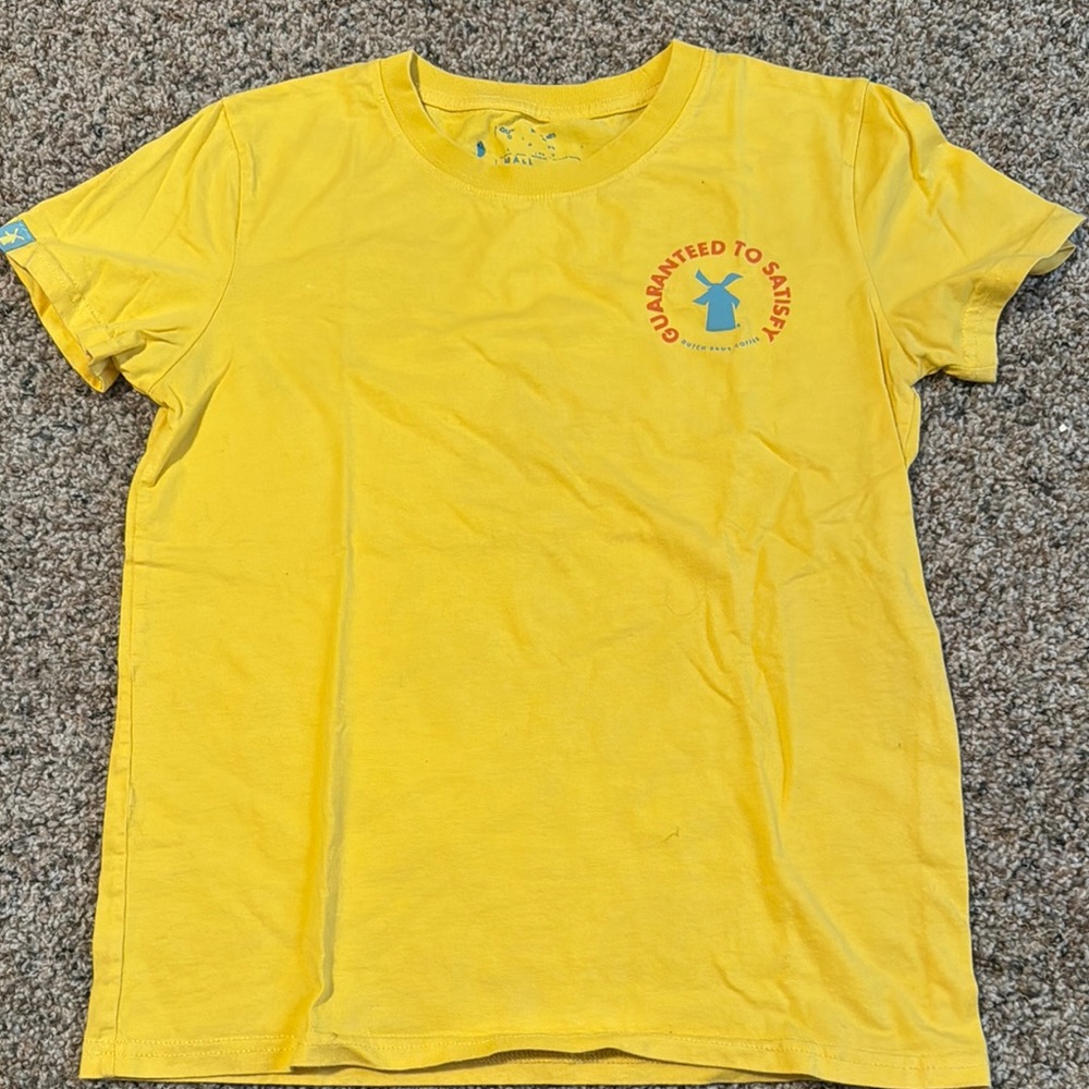 Dutch Bros Yellow Short Sleeve Tee